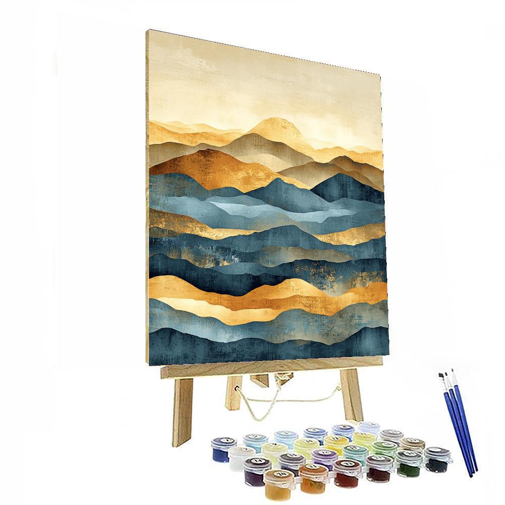 Leonardo Da Vinci Inspired Sublime Landscapes  Paint By Numbers Art