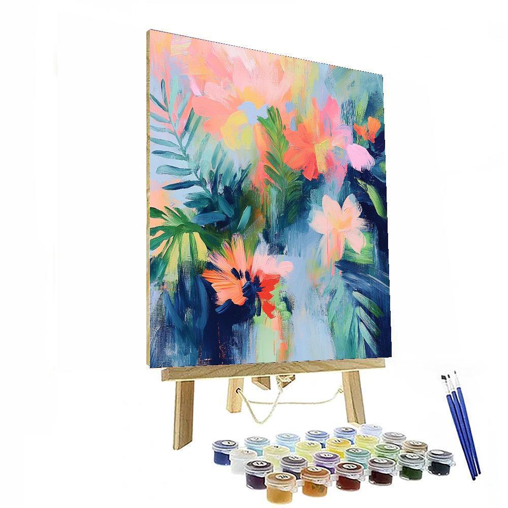 Frida Kahlo Inspired Transcendental Harmony Of Nature  Paint By Numbers Art