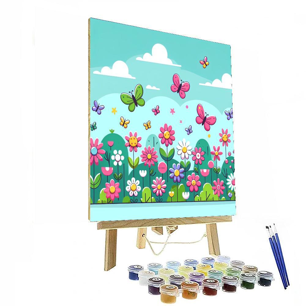 Garden Gala Numbered Painting Kits