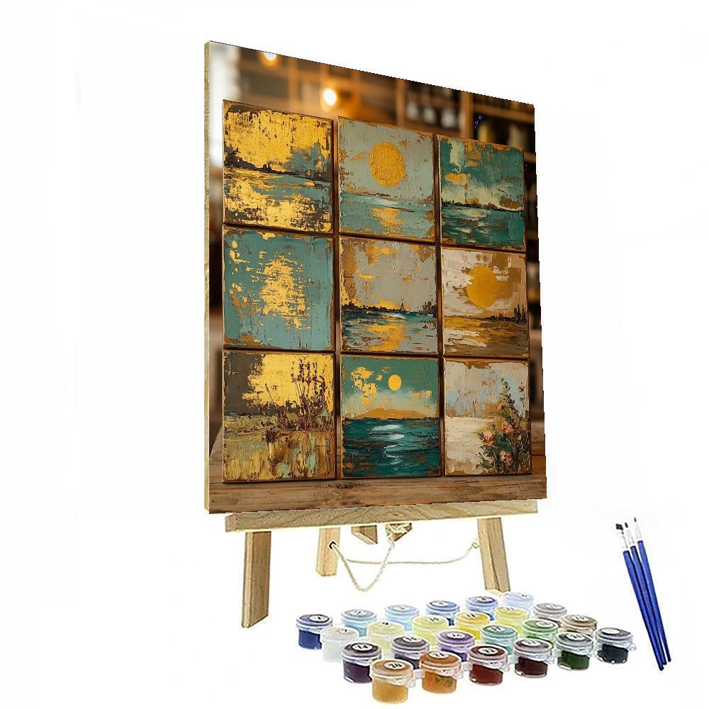 Memories In A Frame Painting By Numbers Kit