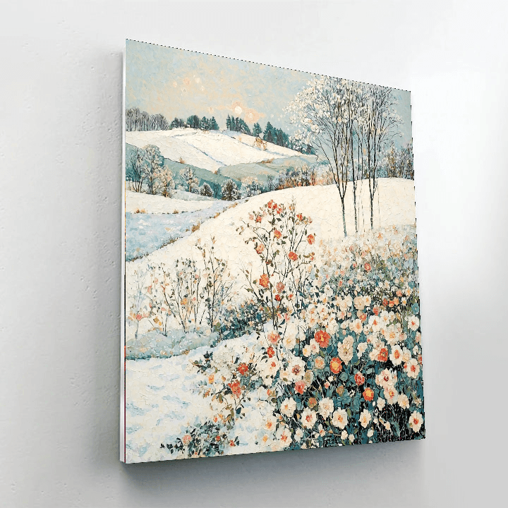 Pierre Bonnard Inspired Winter Wonderland In Bloom  Paint By Numbers