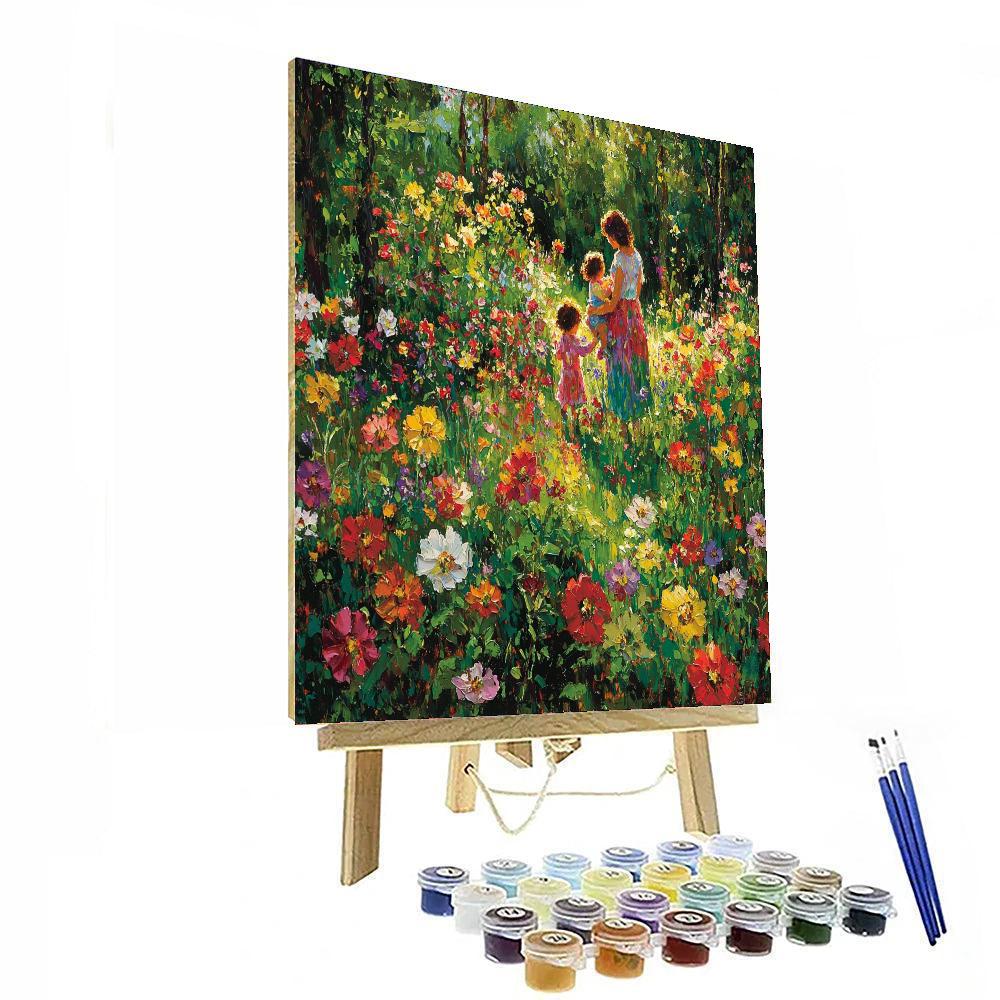 Joyful Garden Play Paint By Numbers Kits