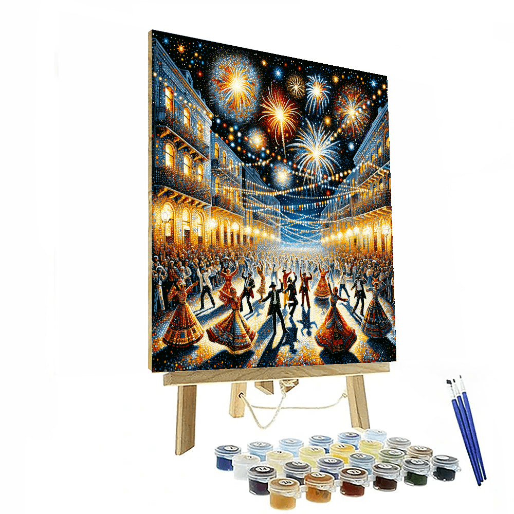 Diwali Light Festival - Leicester, Uk Number Painting