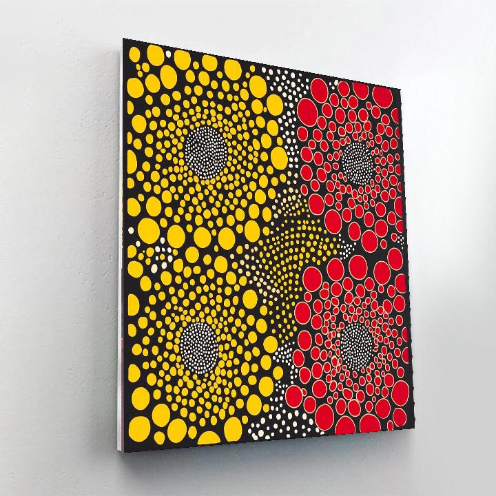 Yayoi Kusama Inspired Patterns Of Self-Discovery  Paint By Number