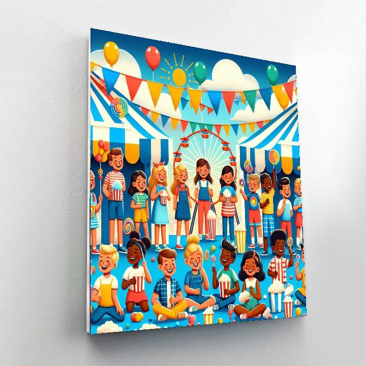 Magical Carnival Adventure Paint By Color