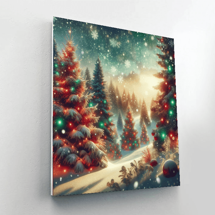 Christmas Wonderland Paint By Number