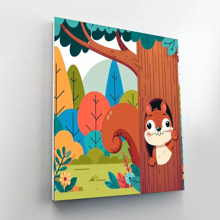 Woodland Creature Adventure Paint By Numbers Kits