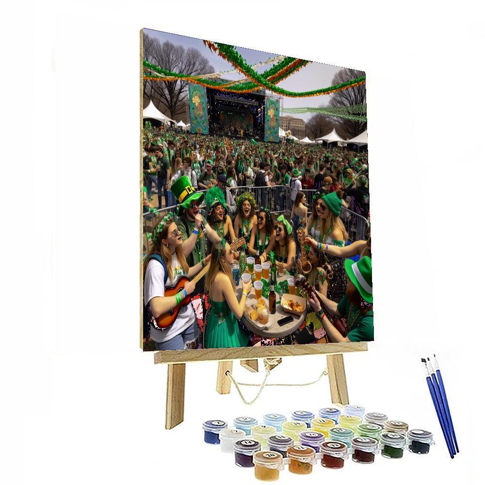 Shamrock Fest Paint By Color