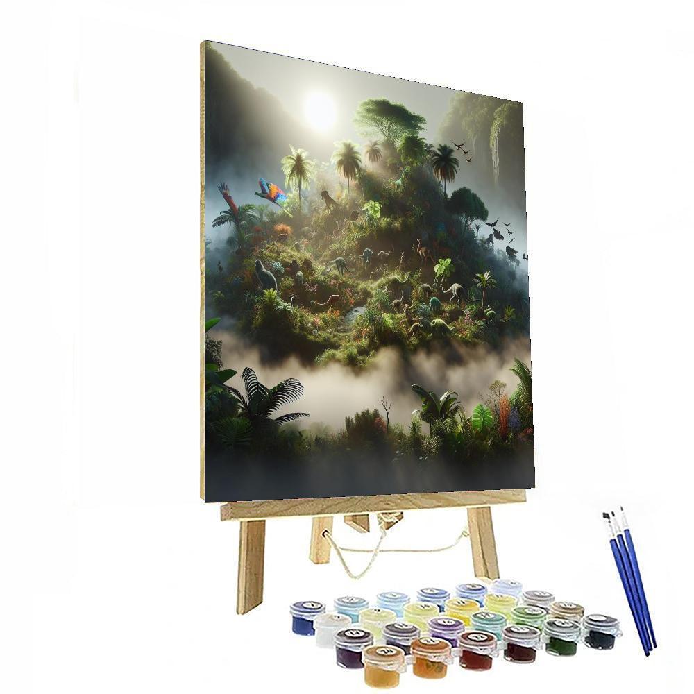 Mystical Island Paint By Numbers Kits