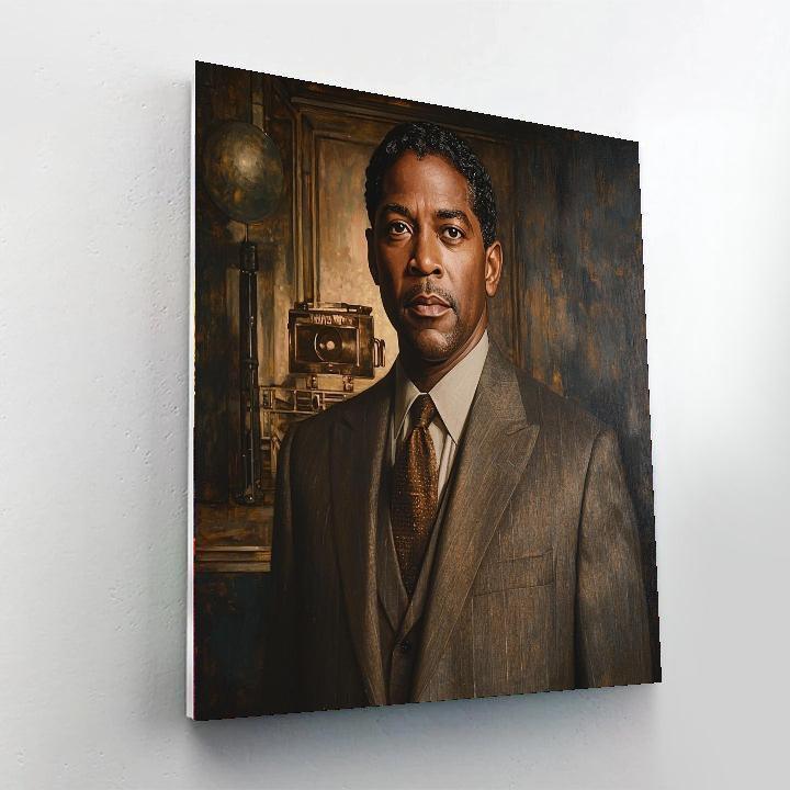 Denzel Washington: The Commanding Presence Of A Leading Man Numbered Painting Kits