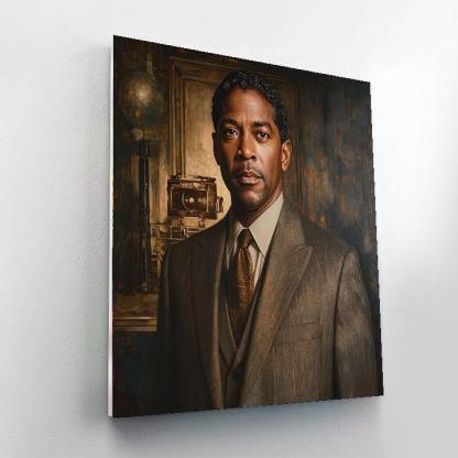 Denzel Washington: The Commanding Presence Of A Leading Man Numbered Painting Kits