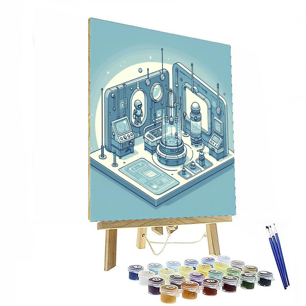 Imaginative Space Lab Number Painting