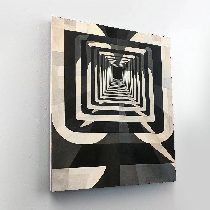 M.C. Escher Inspired Chronicles Of Symmetry  Numbered Painting Kits