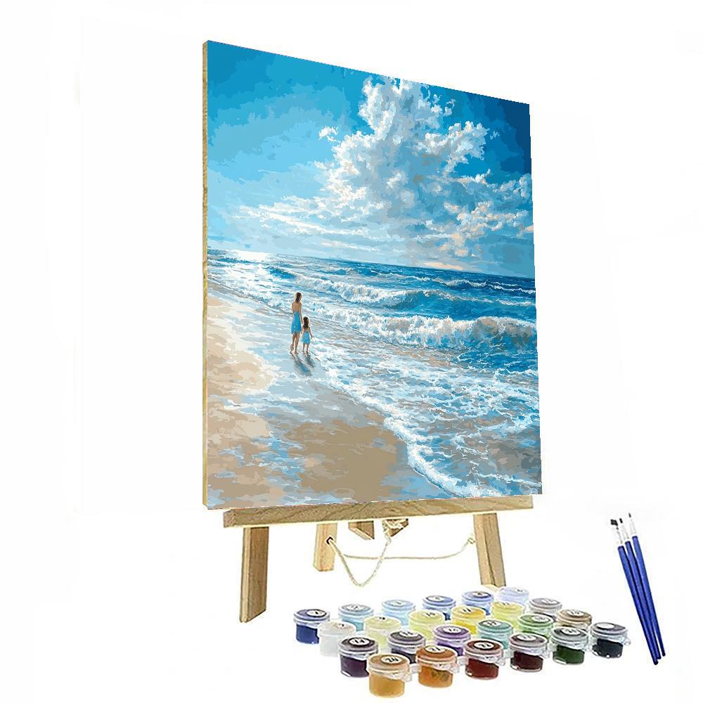 Ocean Waves Of Love Paint By Number