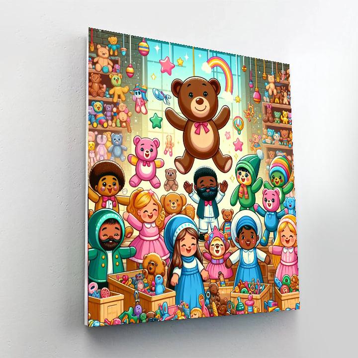 The Magical Toy Workshop DIY Paint By Numbers