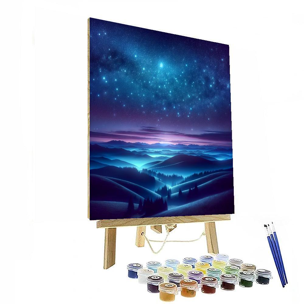 Mystic Nightscape Journey Paint By Number