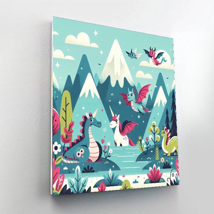 Enchanted Elevations Paint By Numbers