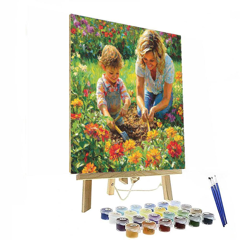 Mother's Love Blooms Paint By Number