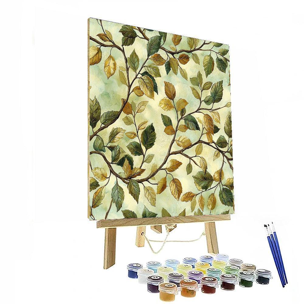 Leonardo Da Vinci Inspired Essence Of Woodlands  Paint By Numbers Kits