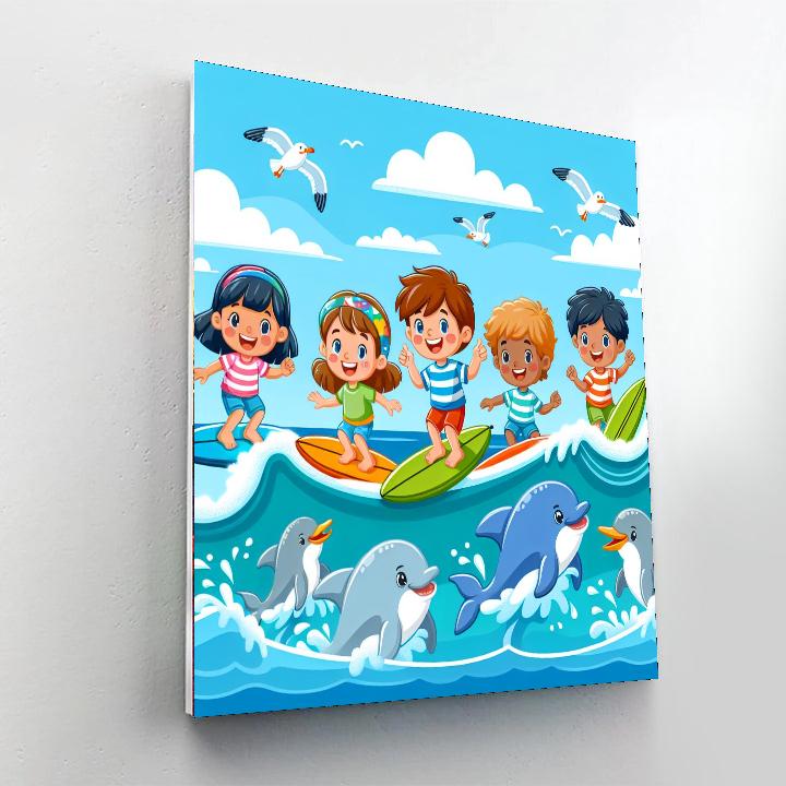 Ocean Waves Adventure Paint By Number