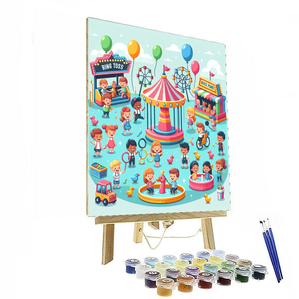 Friendly Fair Numbered Painting Kits