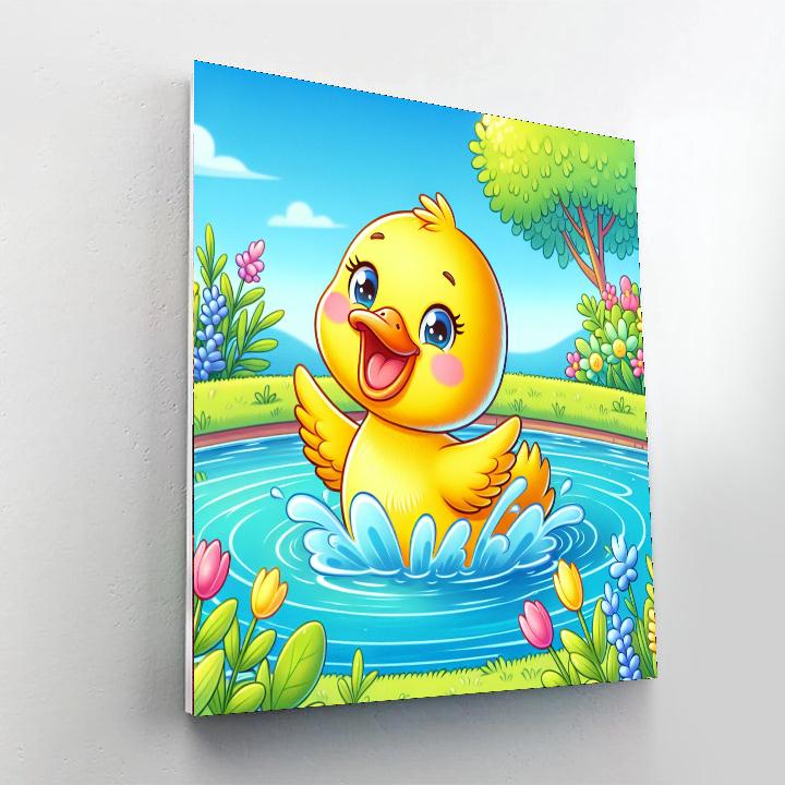 Dancing Ducky Paint By Color