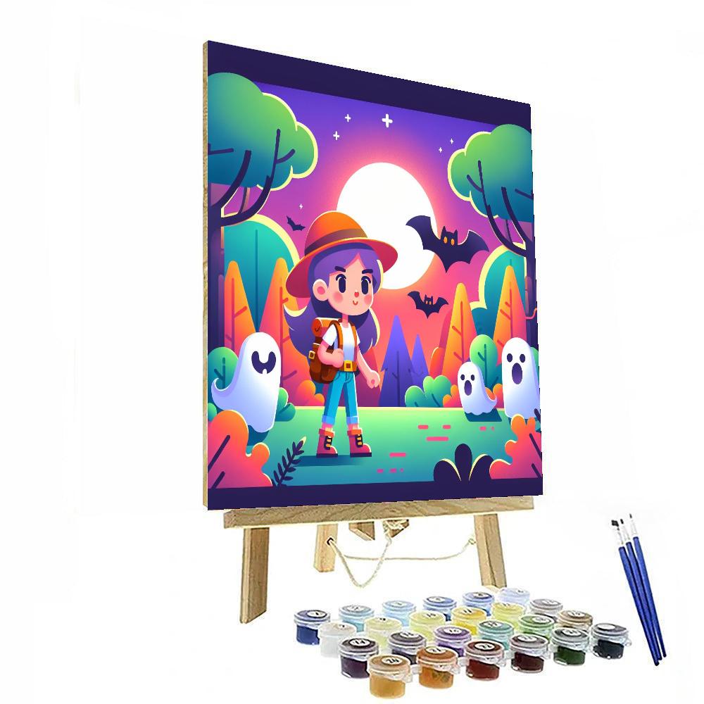 Haunted Forest Expedition Painting Number Kit