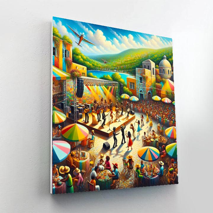 International Festival Of The Arts - Antigua And Barbuda Numbered Painting Kits