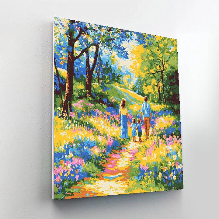 Moments In Bloom Number Painting