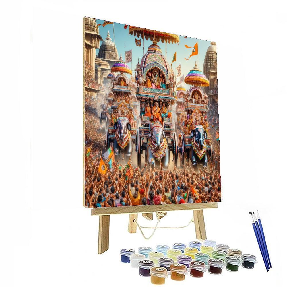 Rath Yatra - United States Paint By Numbers