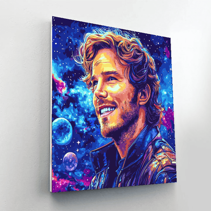 Chris Pratt: Channeling The Spirit Of Star-lord Numbered Painting Kits