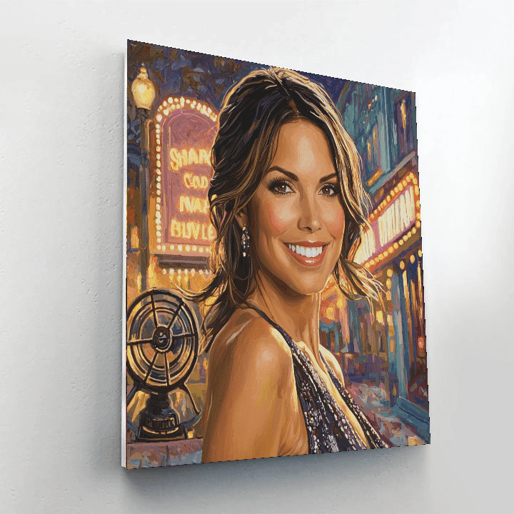 Sandra Bullock: The Brilliant Beauty Of The Box Office Numbered Painting Kits