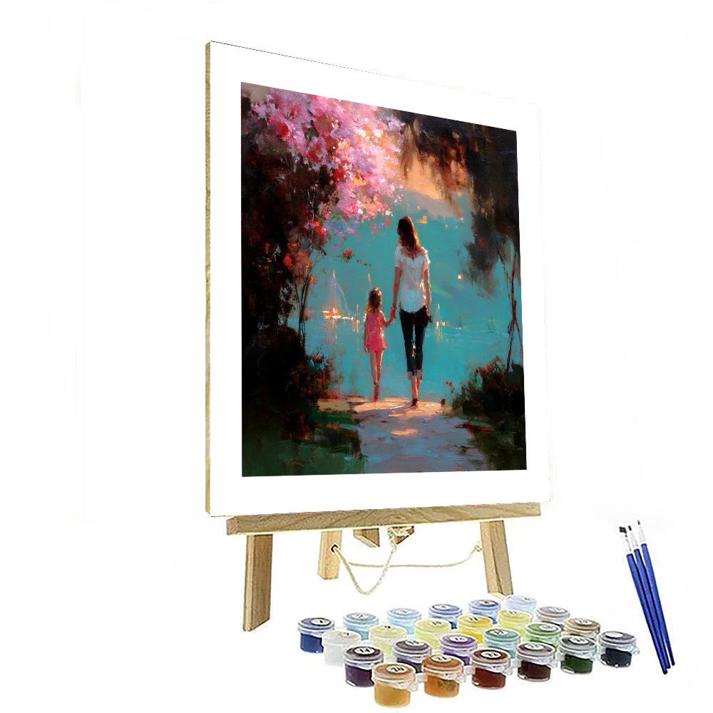 Mother's Garden Of Serenity Paint By Numbers Kits