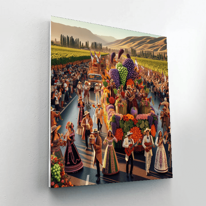 Fiesta De La Vendimia Paint By Number