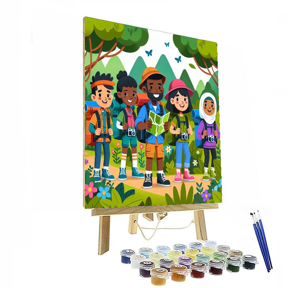 Happy Explorers Paint By Numbers