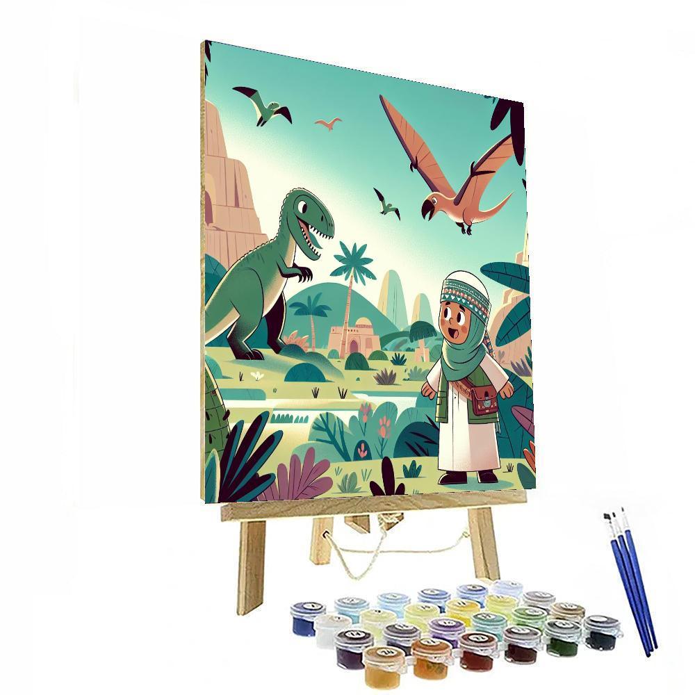 Dino Safari Experience Paint By Numbers Kits