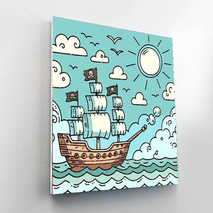 Pirate's Life Numbered Painting Kits