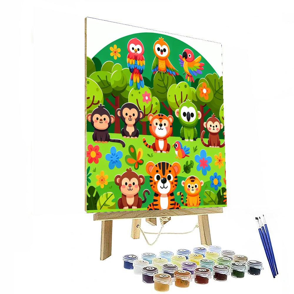 Daring Adventures In The Wild Numbered Painting Kits