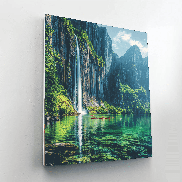 Fjordland National Park Paint By Color