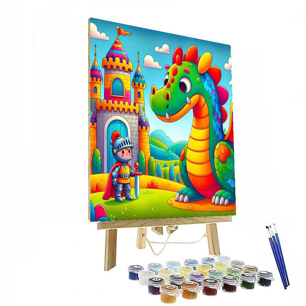 Fairytale Fantasy Quest Paint By Numbers Art