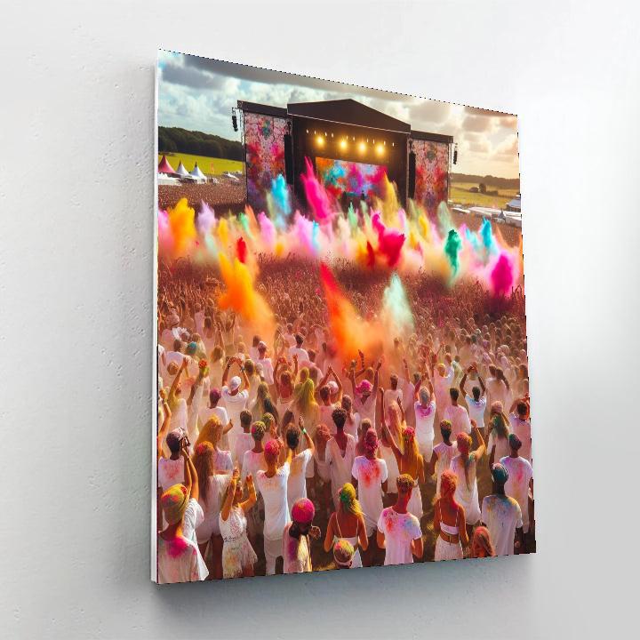 Holi One Festival - South Africa Paint By Numbers