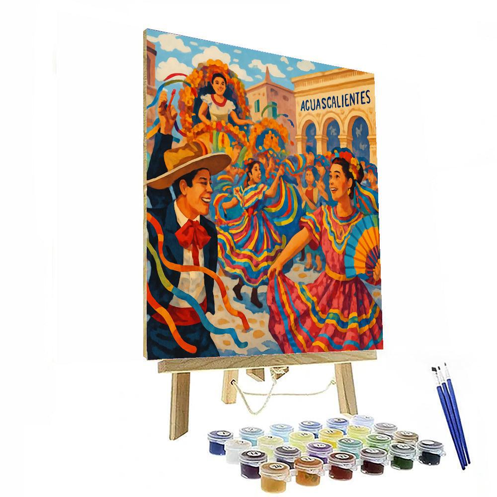 Feria Nacional De San Marcos - Aguascalientes, Mexico Paint By Numbers Art