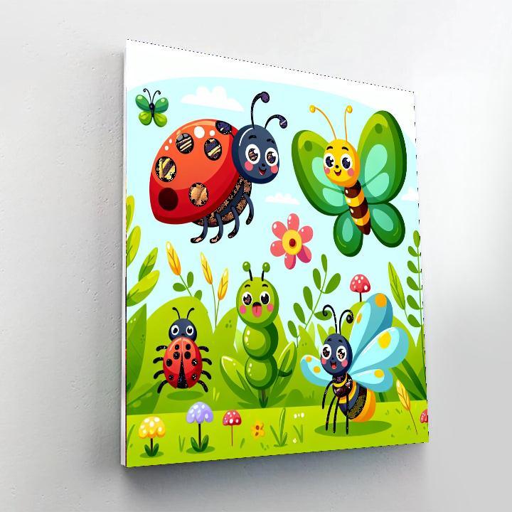 Insect World Expedition Paint By Numbers Kits