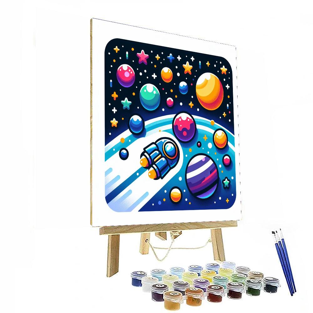 Adventure Galaxy Painting Number Kit