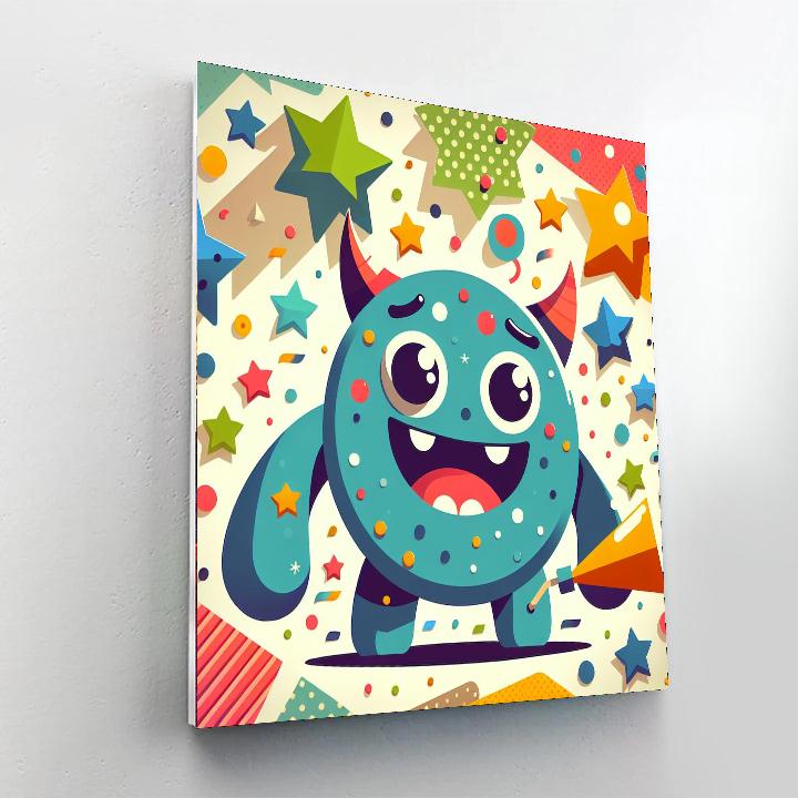 Fun-loving Monster Numbered Painting Kits