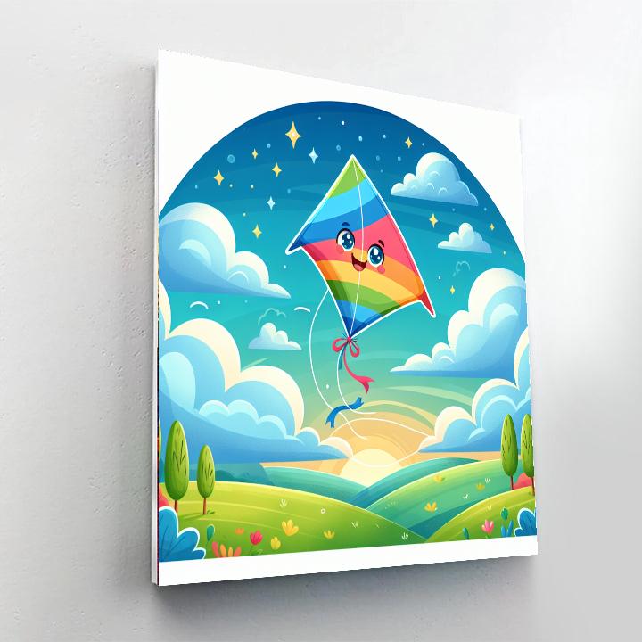 Charming Kite Numbered Painting Kits