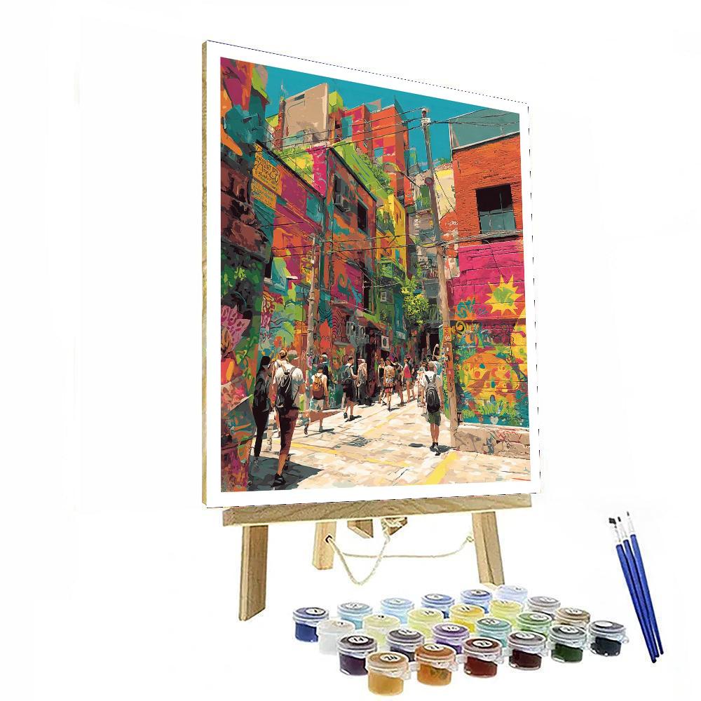 Street Art Tour - Buenos Aires DIY Paint By Numbers