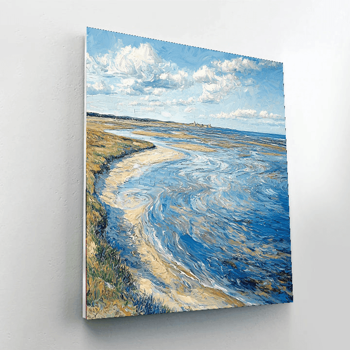 Mont-saint-michel Bay - France Painting By Numbers Kit