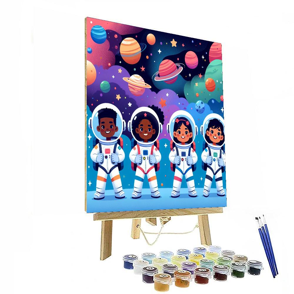 Deep Space Expedition Paint By Number