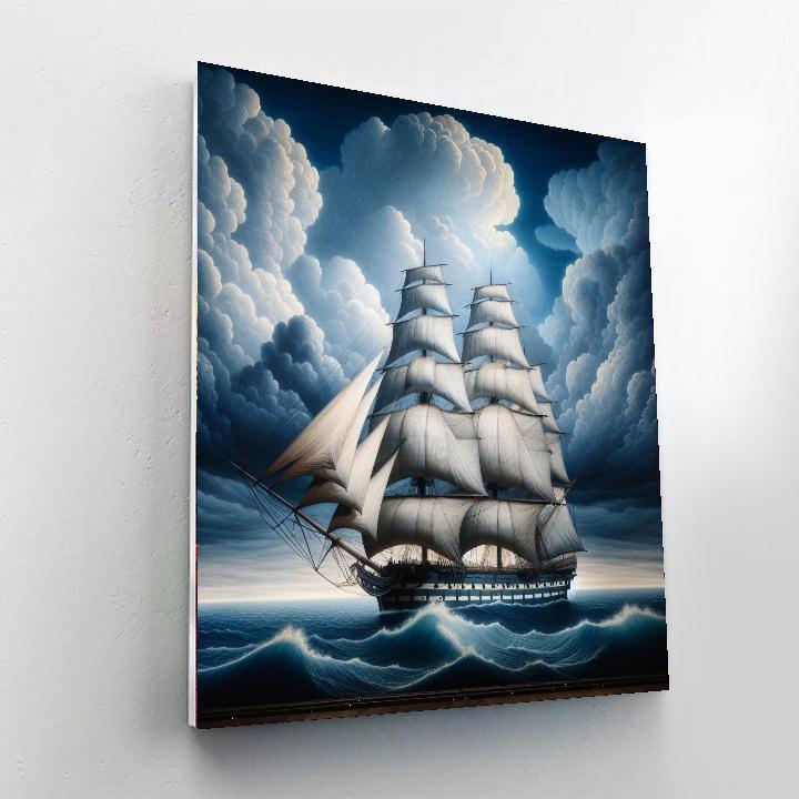 Nautical Sailing Adventure Paint By Color